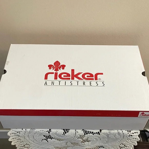 Gray Rieker Knee-High Women's Boots - Picture 10 of 11